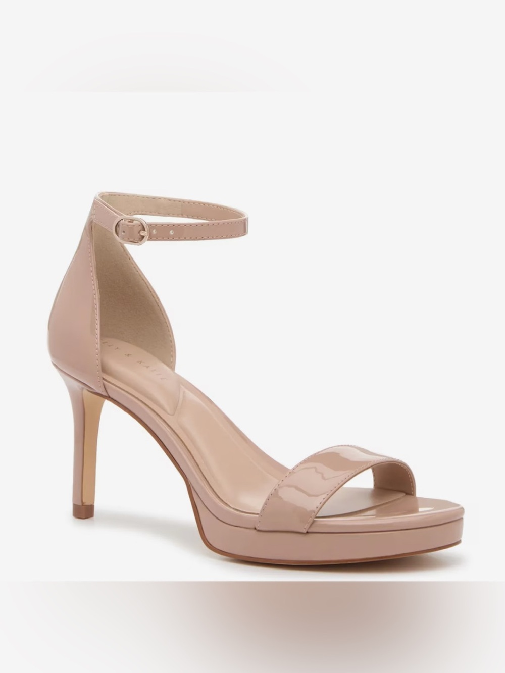 Kelly Kate Lixie Heel Neutral Women’s Size 6 Wide New In Box